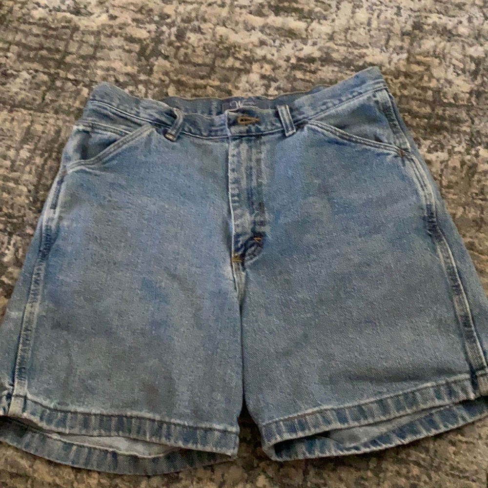 Vintage wrangler jean shorts